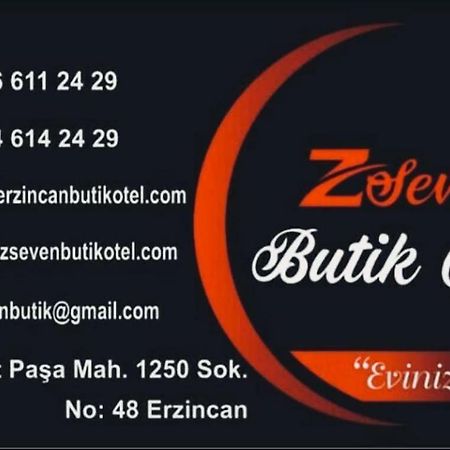 Zseven Butik Otel Erzincan Exterior photo