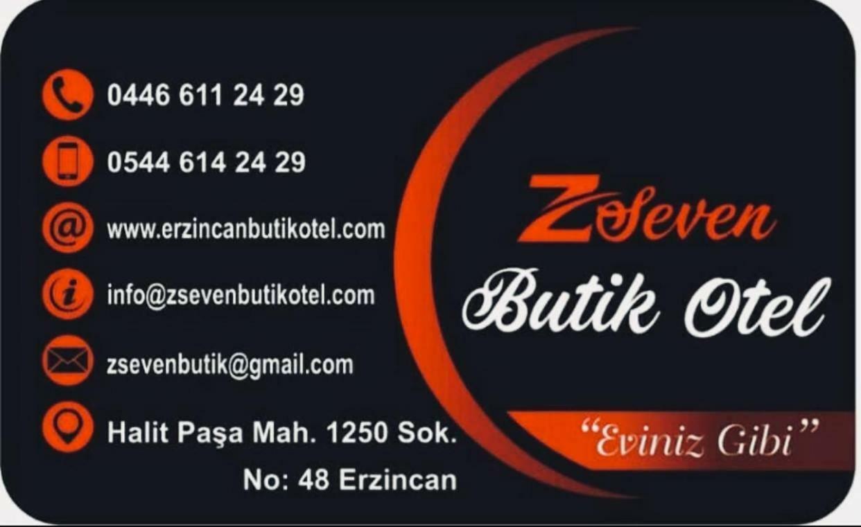 Zseven Butik Otel Erzincan Exterior photo